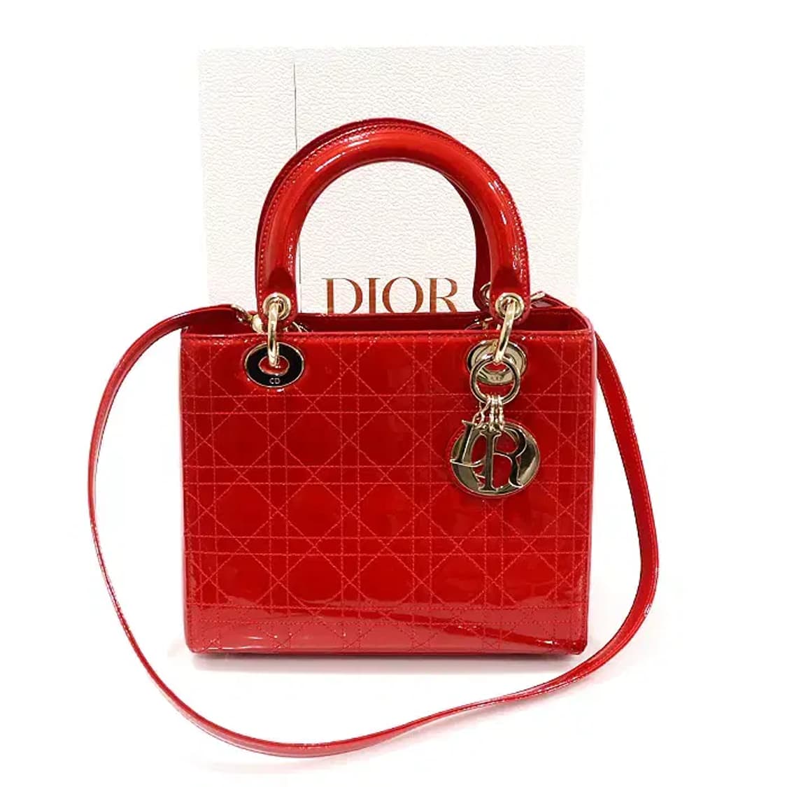 디올 VRN44551 페이던트 까나쥬 레이디 디올 미듐 EP81958CD 상품이미지2