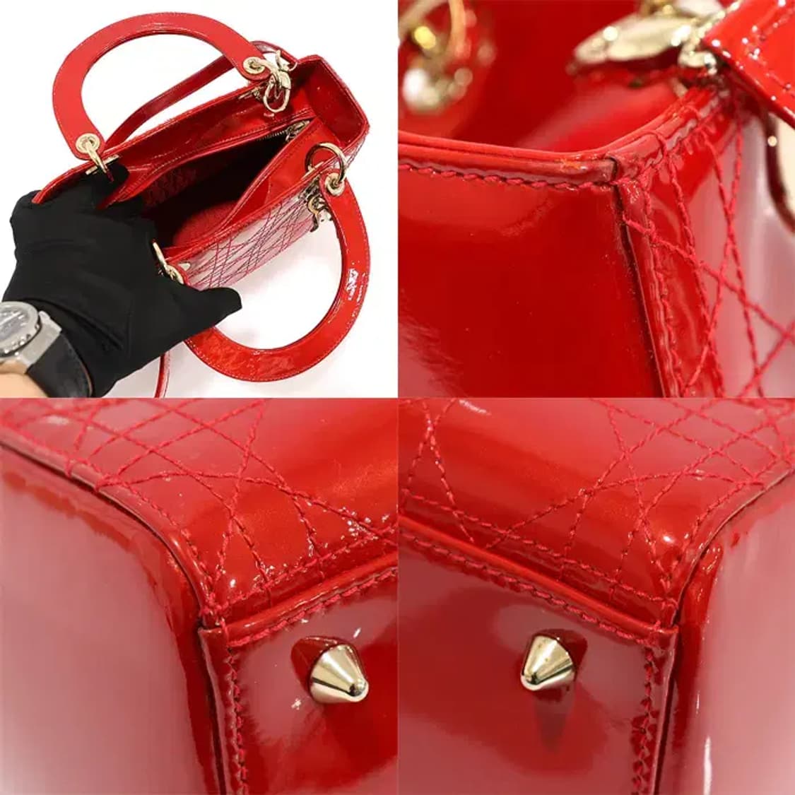 디올 VRN44551 페이던트 까나쥬 레이디 디올 미듐 EP81958CD 상품이미지6