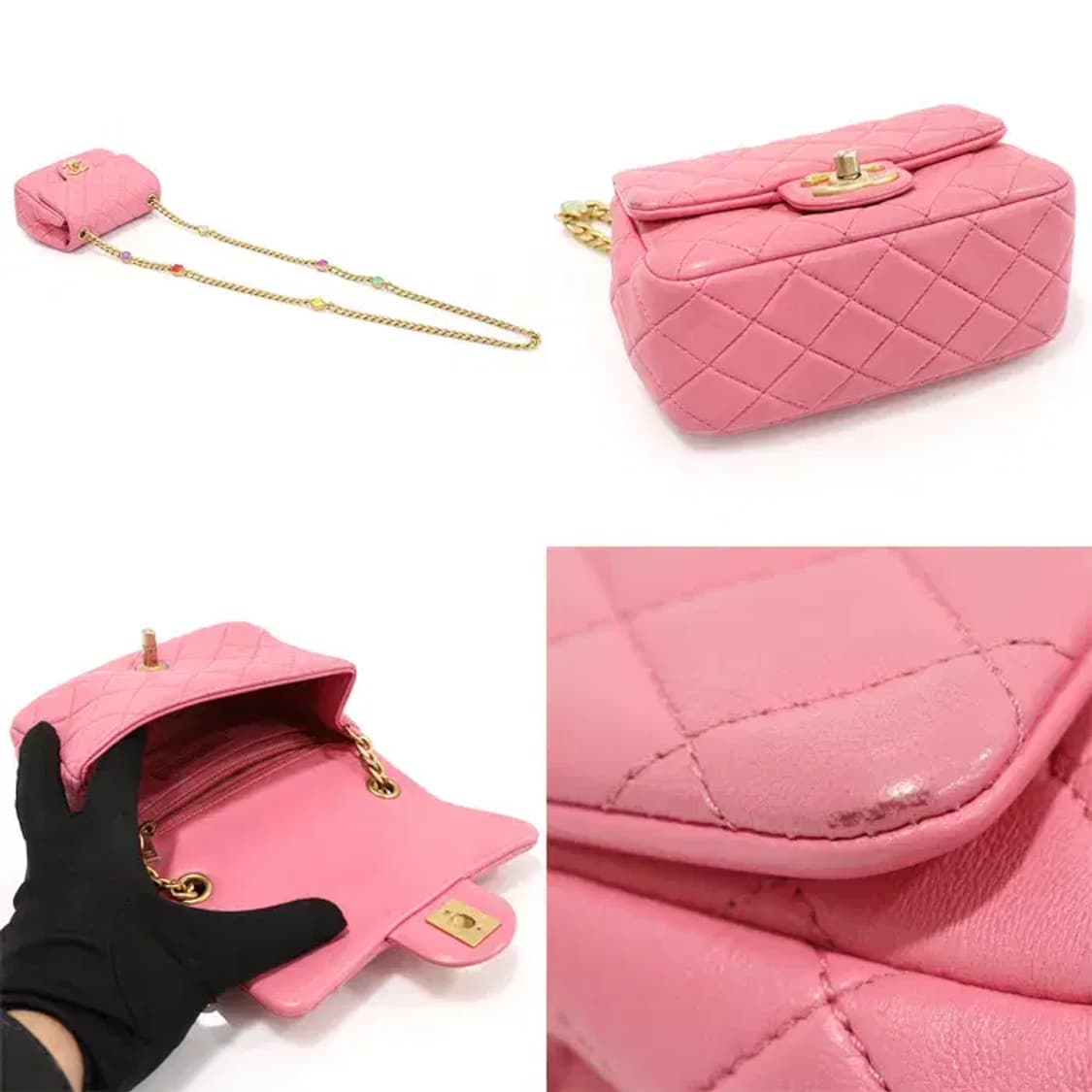 샤넬 AS2379 미니 플랩 쥬얼 쁘띠삭 체인 숄더백 CO58210CH 상품이미지4
