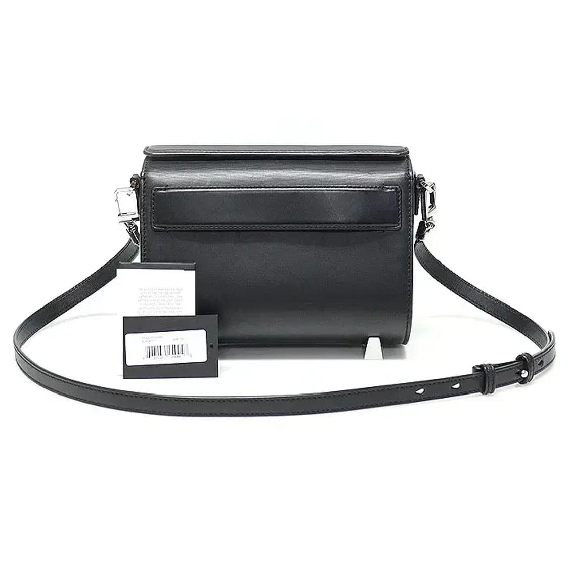 알렉산더왕 205569 블랙 레더 은장 클러치 숄더백 31120AW 상품이미지2