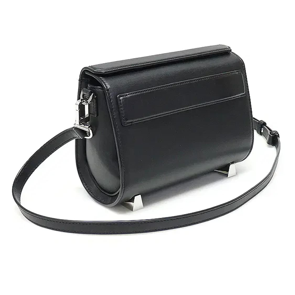 알렉산더왕 205569 블랙 레더 은장 클러치 숄더백 31120AW 상품이미지3