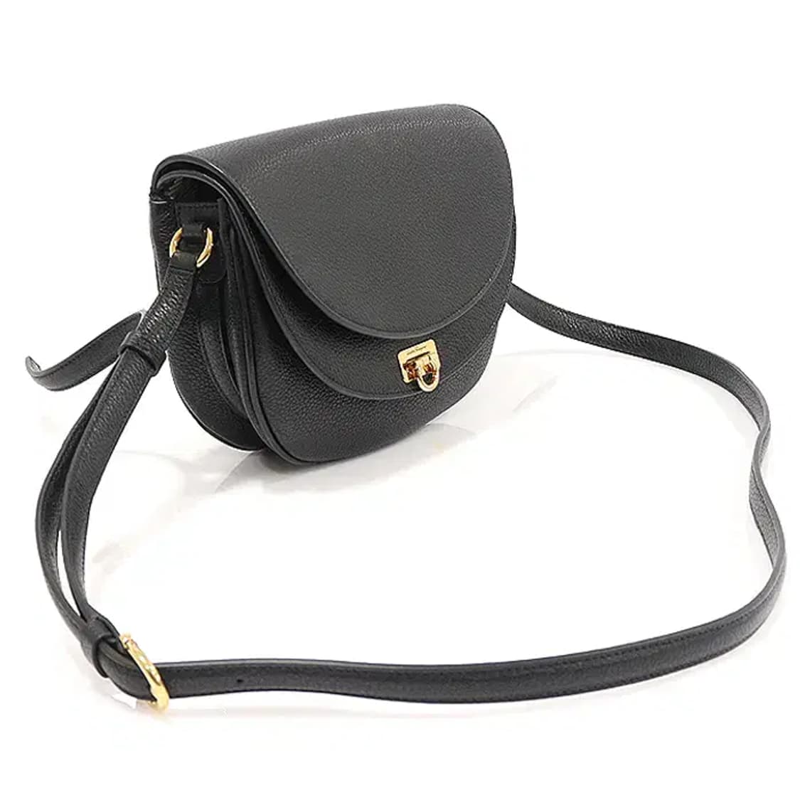 페라가모 21 I333 블랙 금장 트래블 스몰 크로스백 EP40250FE 상품이미지3