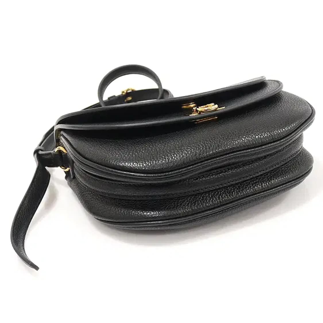 페라가모 21 I333 블랙 금장 트래블 스몰 크로스백 EP40250FE 상품이미지5