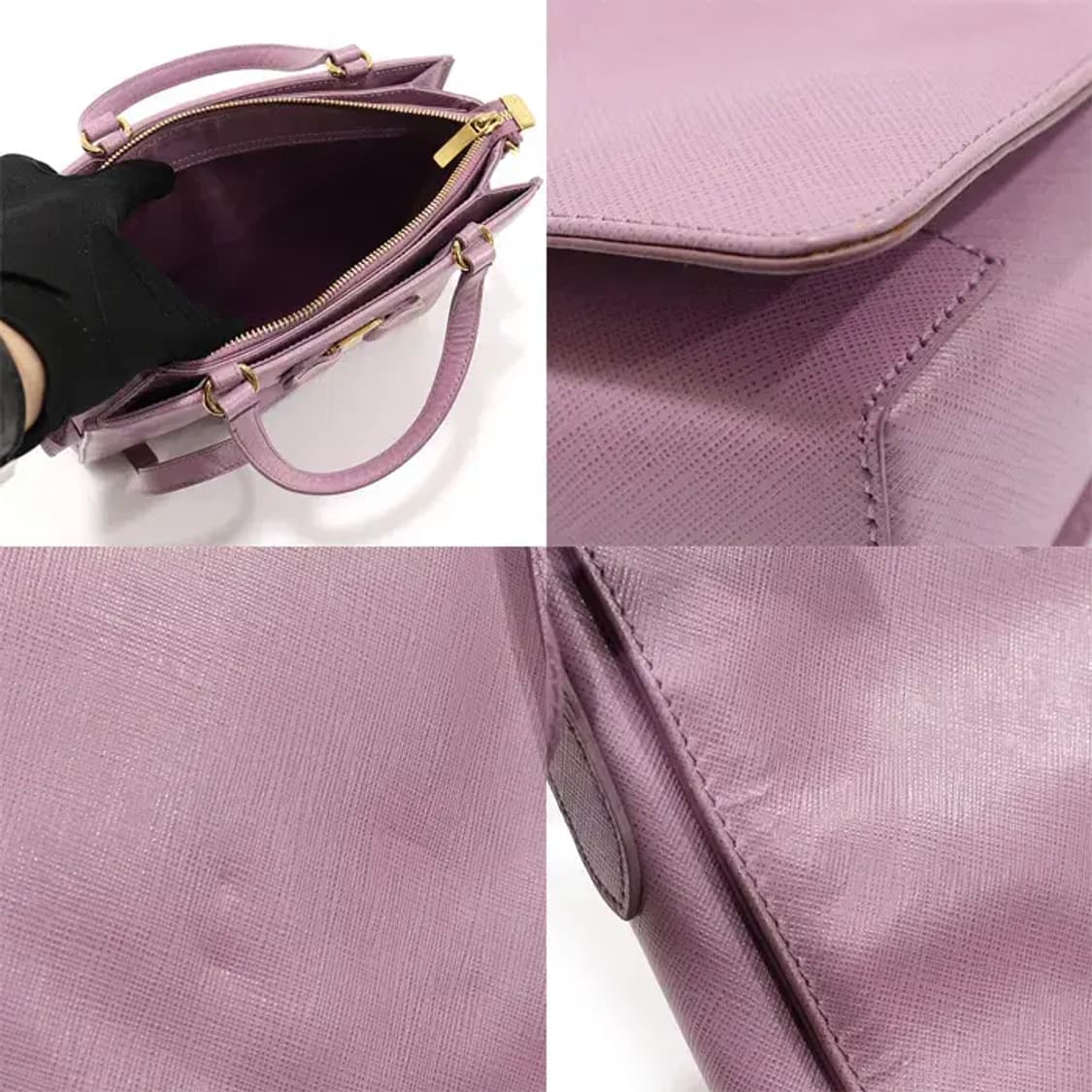 페라가모 21 E298 퍼플 트레이시 토트 2WAY EP72212FE 상품이미지5