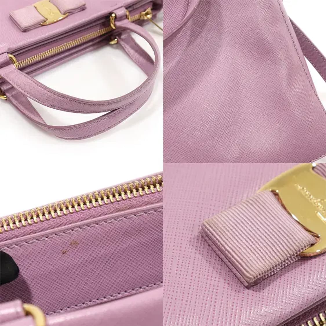 페라가모 21 E298 퍼플 트레이시 토트 2WAY EP72212FE 상품이미지6