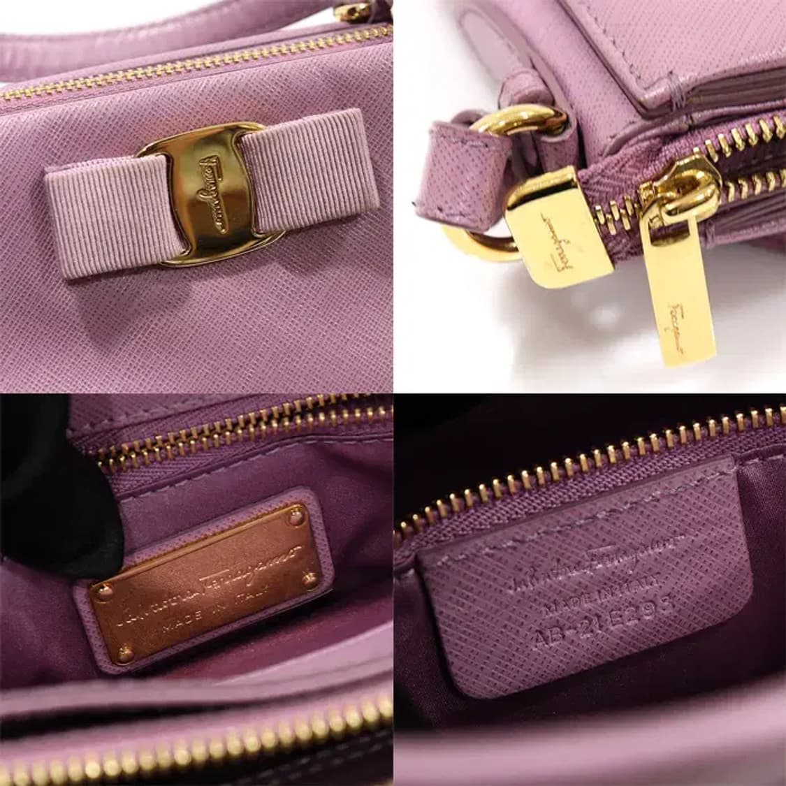 페라가모 21 E298 퍼플 트레이시 토트 2WAY EP72212FE 상품이미지7