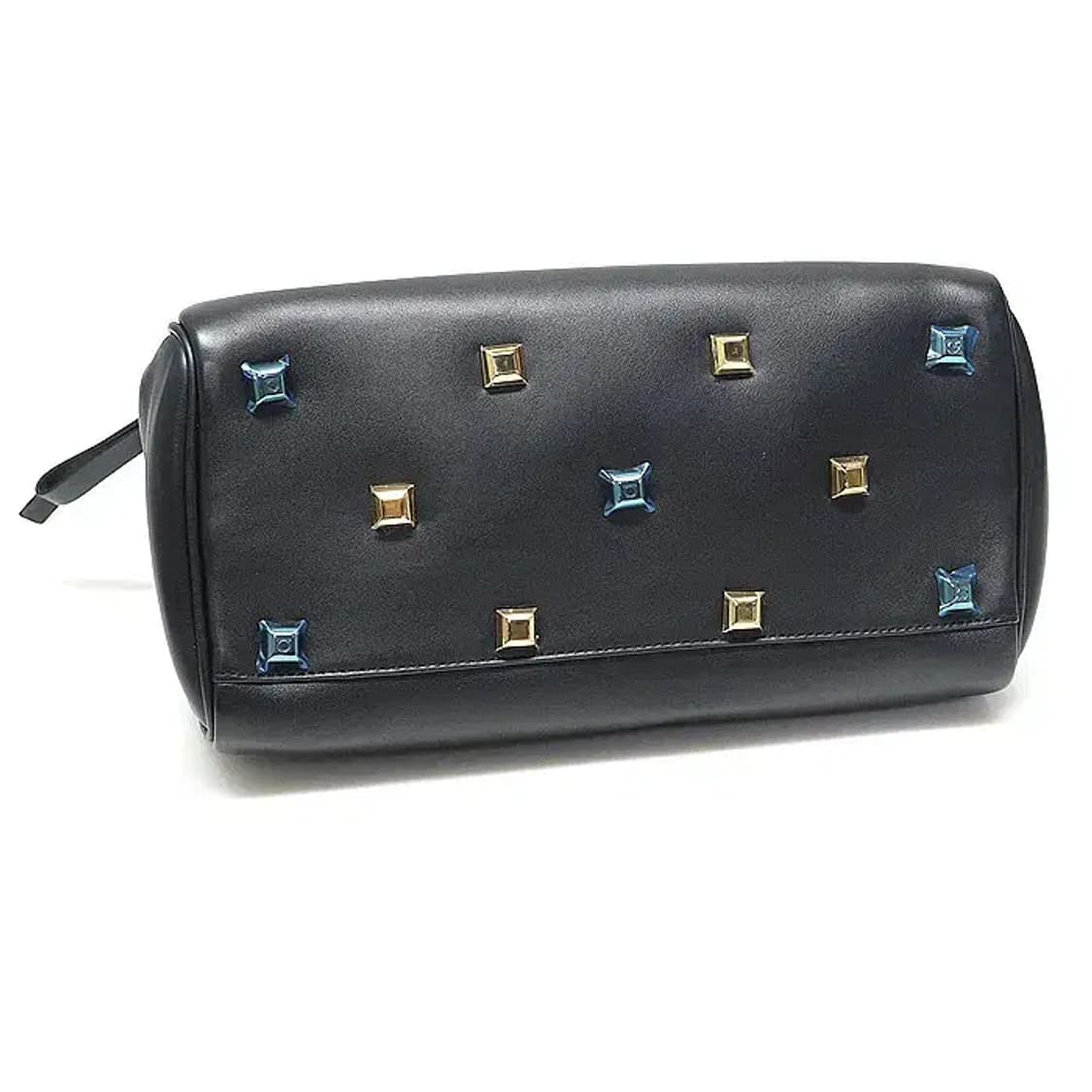 페라가모 21 H159 블랙 카프스킨 스튜디오 스몰 GG93606FE 상품이미지5