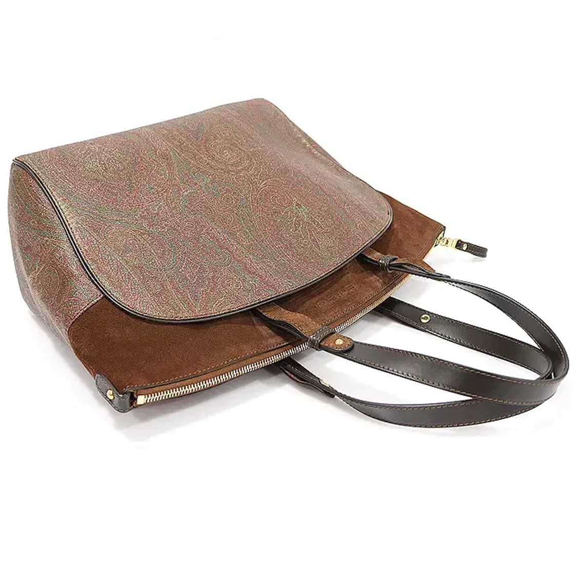 에트로 1F709-2220 PVC 페이즐리 스웨이드 토트백 89349ET 상품이미지3