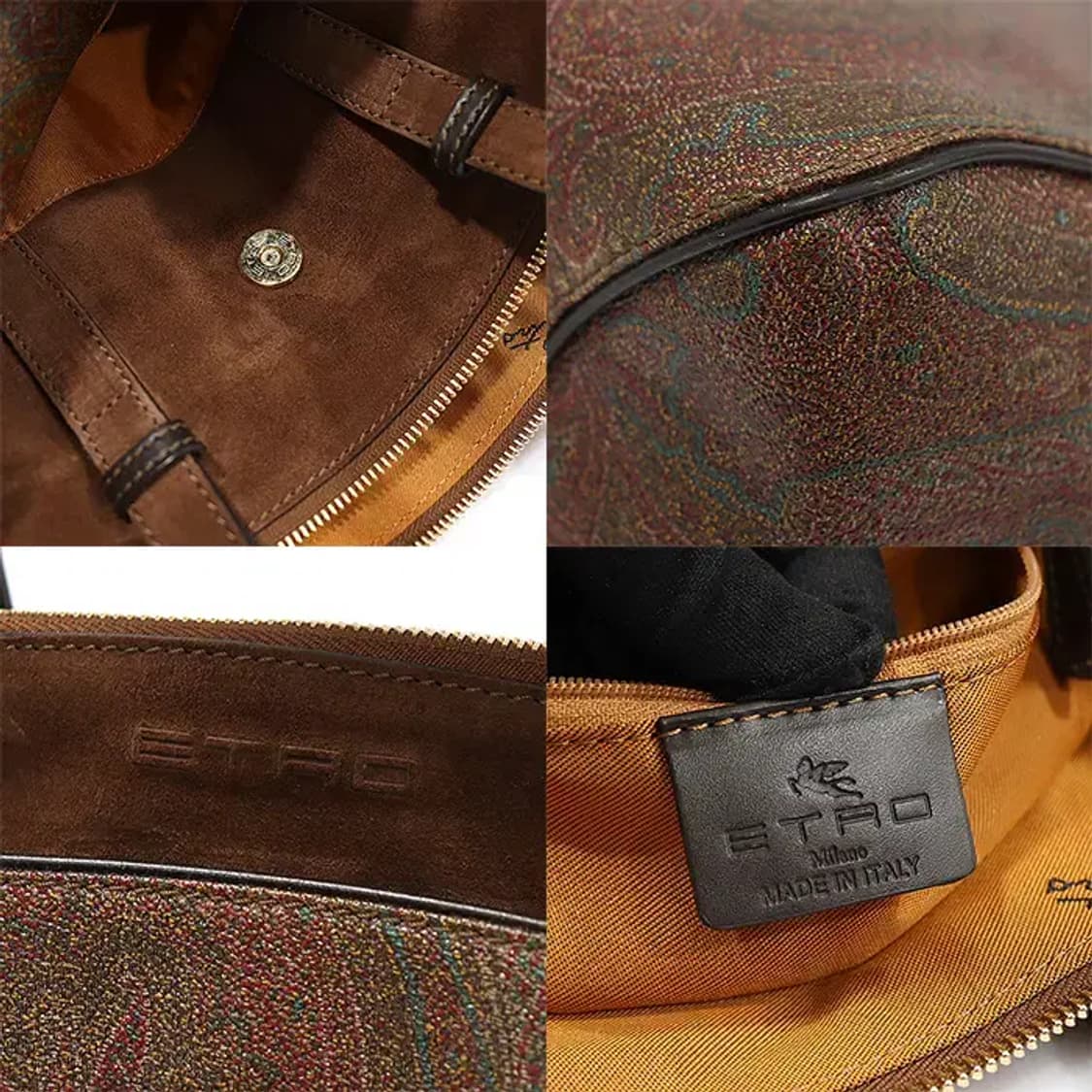 에트로 1F709-2220 PVC 페이즐리 스웨이드 토트백 89349ET 상품이미지7