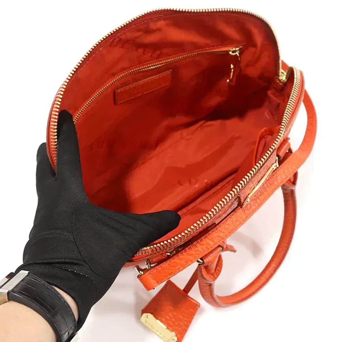 버버리 3971058 오렌지 오차드 볼링 스몰 2WAY EP44036BU 상품이미지5