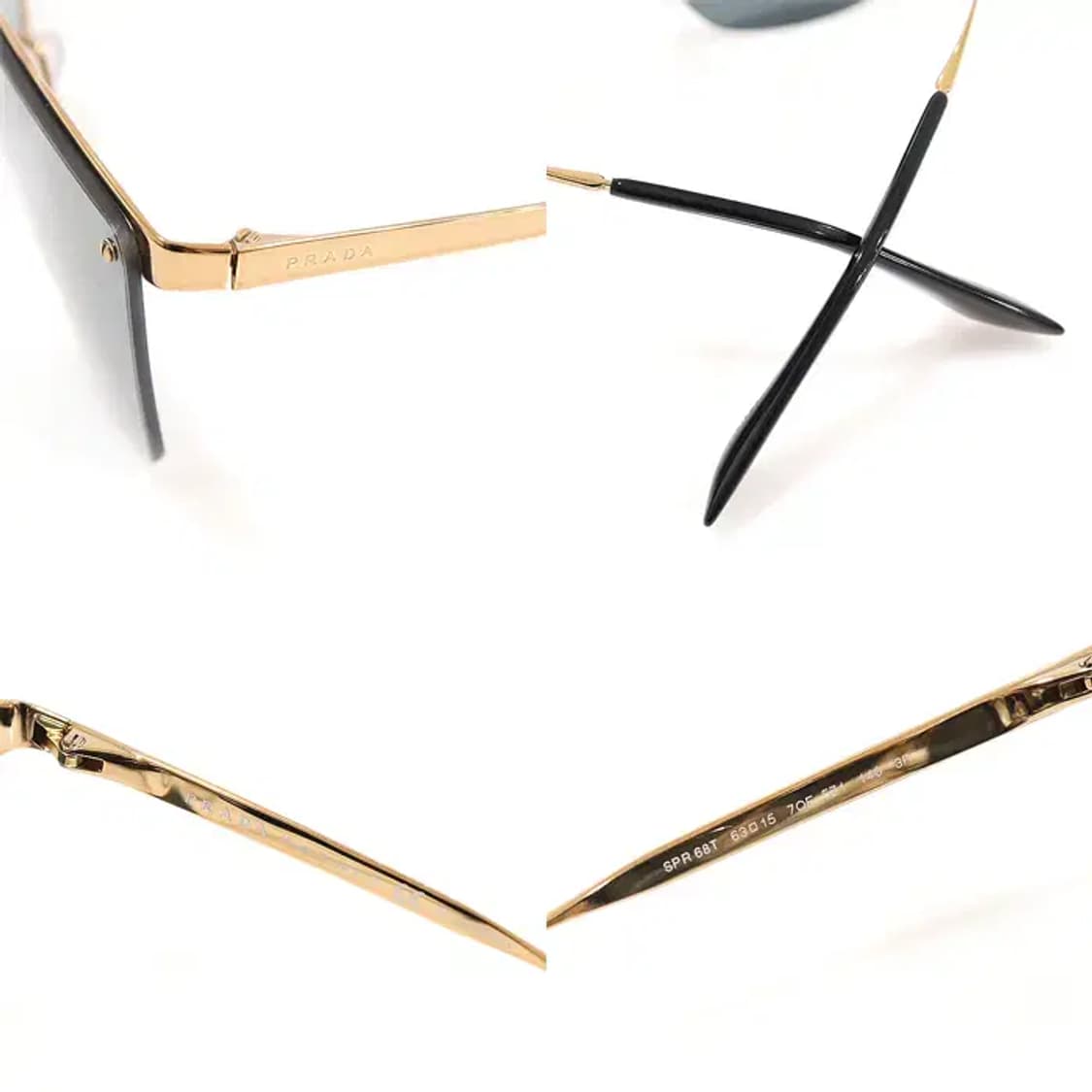 프라다 SPR68T 골드 메탈 프레임 여성 선글라스 EP14899PR 상품이미지7