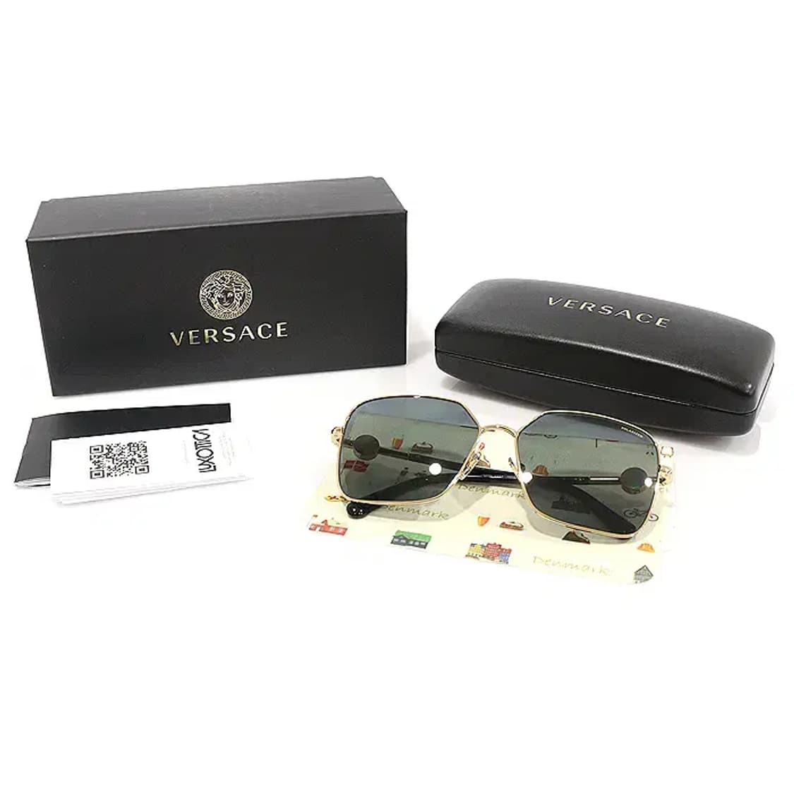 베르사체 VE2227 골드 메탈 프레임 여성 선글라스 EP18832VE 상품이미지2