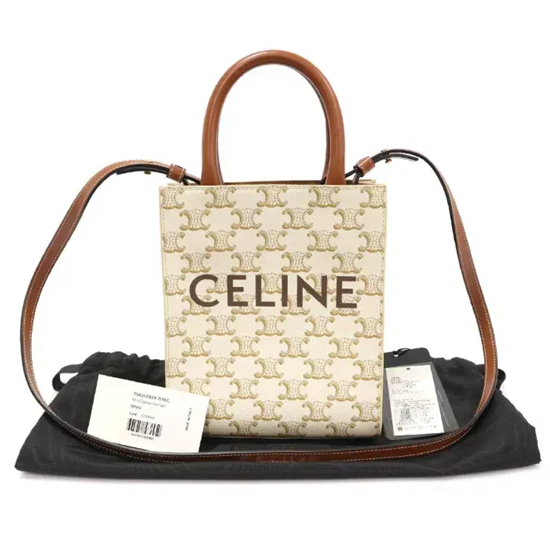 셀린느 194372BZK 화이트 카바스 미니 버티컬 EP54204CE 상품이미지2