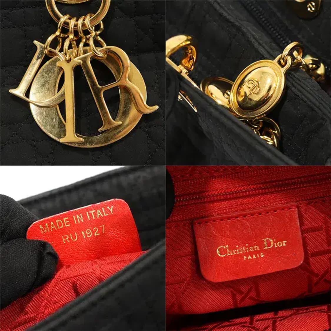 디올 CAM44570 블랙 레이디 디올 라지 토트백 EP99465CD 상품이미지7