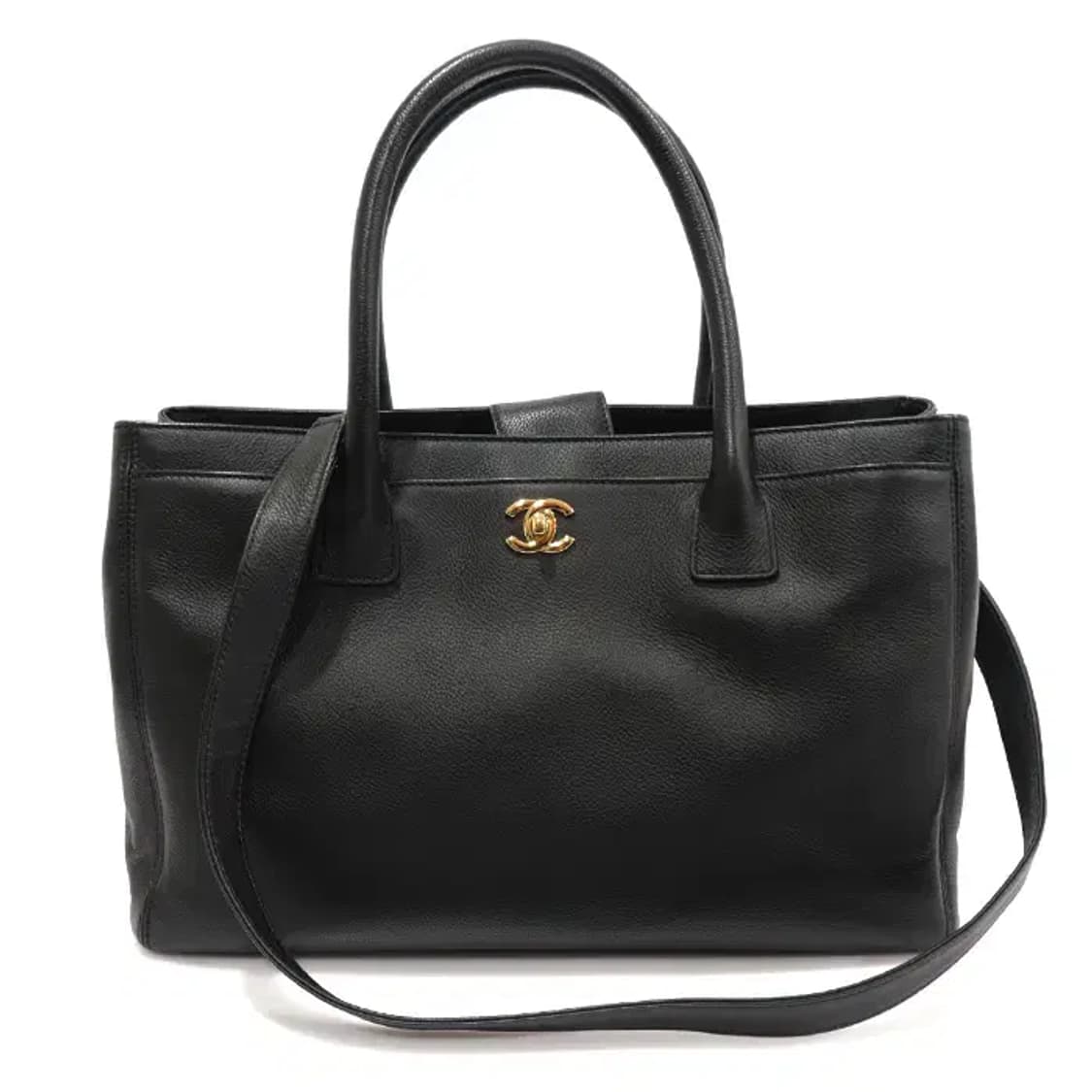 샤넬 A15206 블랙 카프스킨 금장 CC로고 서프백 EP98846CH 상품이미지1