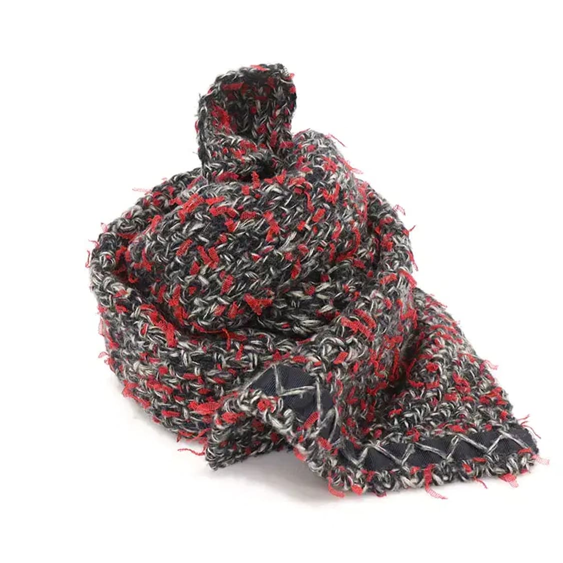 샤넬 멀티 컬러 캐시미어 청키 니트 머플러 CO14805CH 상품이미지2