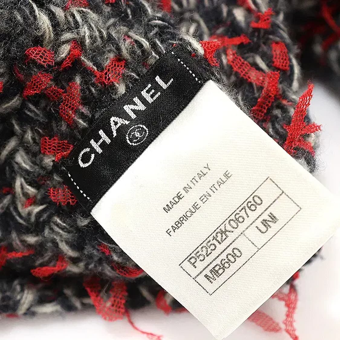 샤넬 멀티 컬러 캐시미어 청키 니트 머플러 CO14805CH 상품이미지7