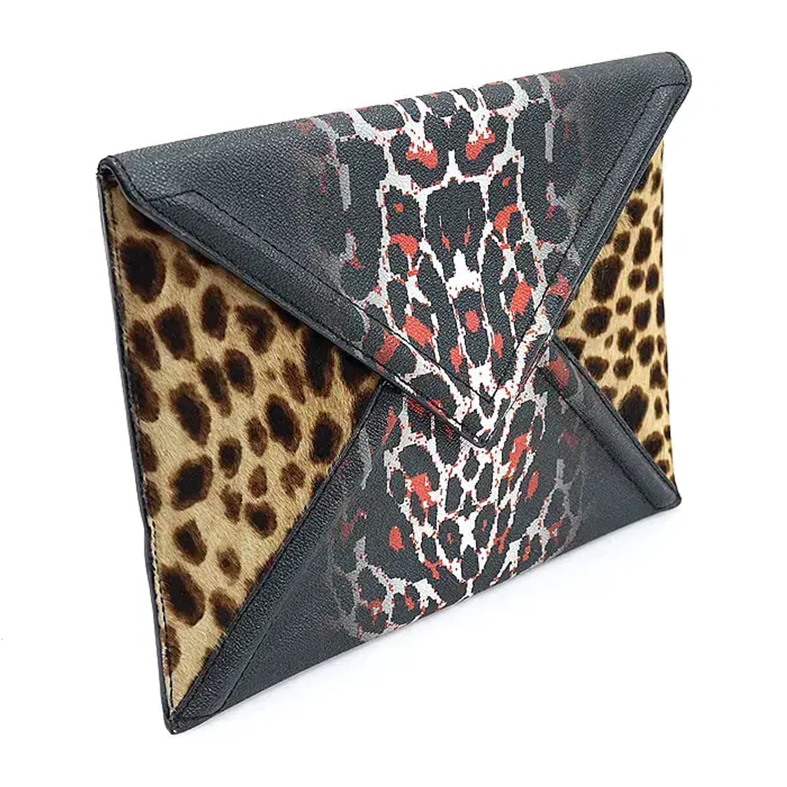 알렉산더맥퀸 352427 블랙 픽셀 송치 엔벨로프 클러치 48350ETC 상품이미지2