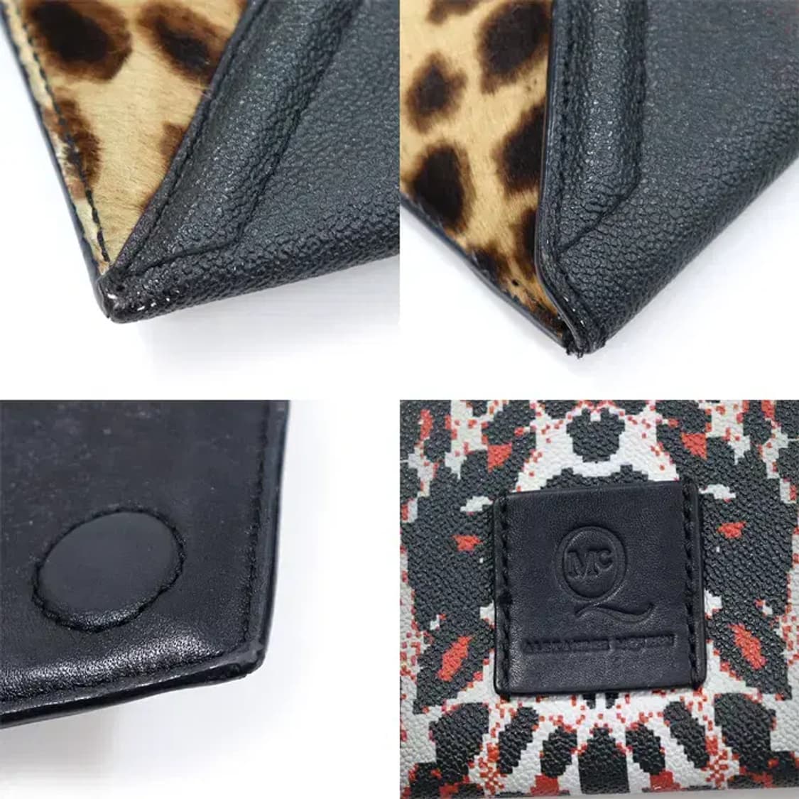 알렉산더맥퀸 352427 블랙 픽셀 송치 엔벨로프 클러치 48350ETC 상품이미지7