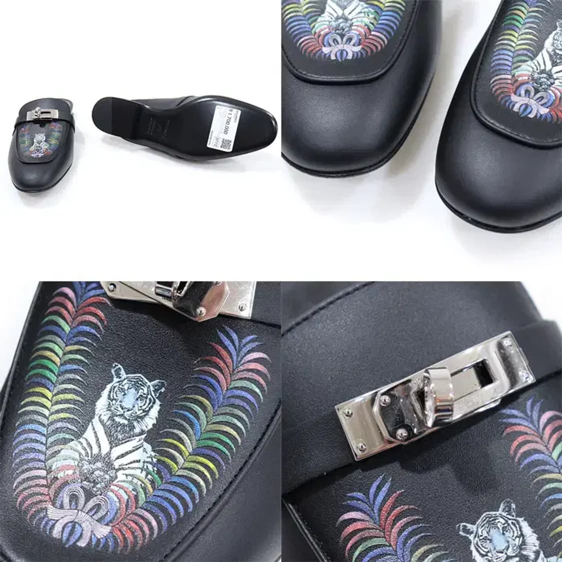 에르메스 H2220705Z 블랙 타이거 오즈 뮬 여성 샌들 02789HE 상품이미지6