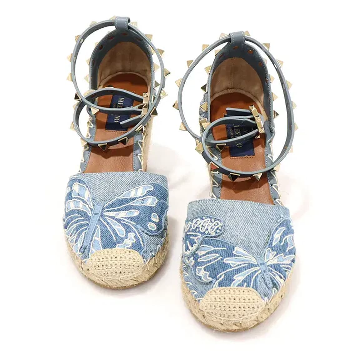 발렌티노 MW2S0780DLC 데님 웨지힐 여성 샌들 CO50817VT 상품이미지1