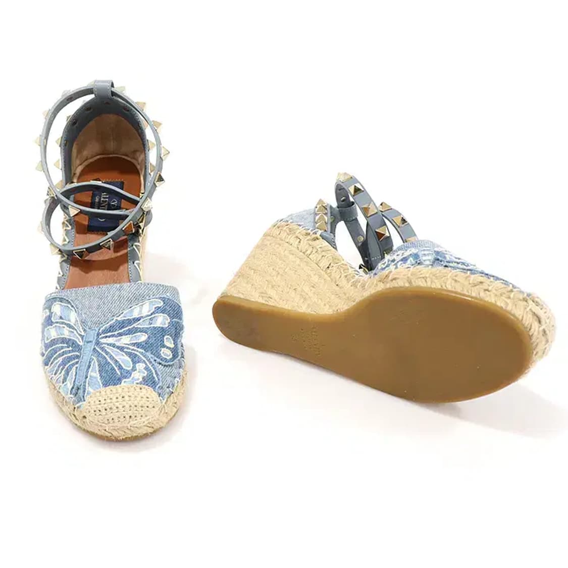 발렌티노 MW2S0780DLC 데님 웨지힐 여성 샌들 CO50817VT 상품이미지5