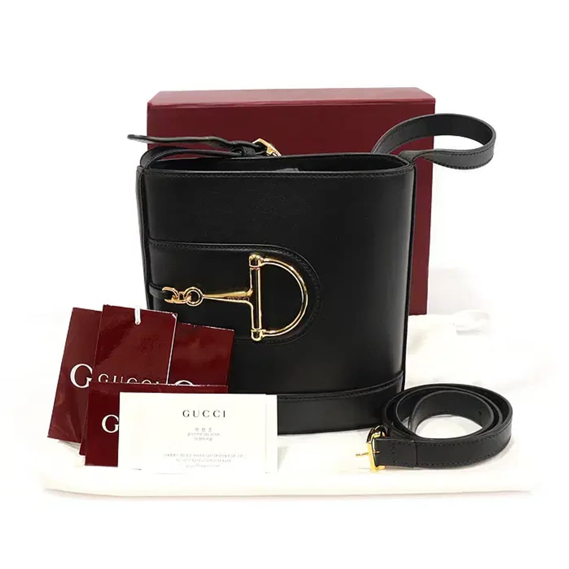 구찌 833665 홀스빗 구찌 73 스몰 버킷 숄더백 EP29363GU 상품이미지2