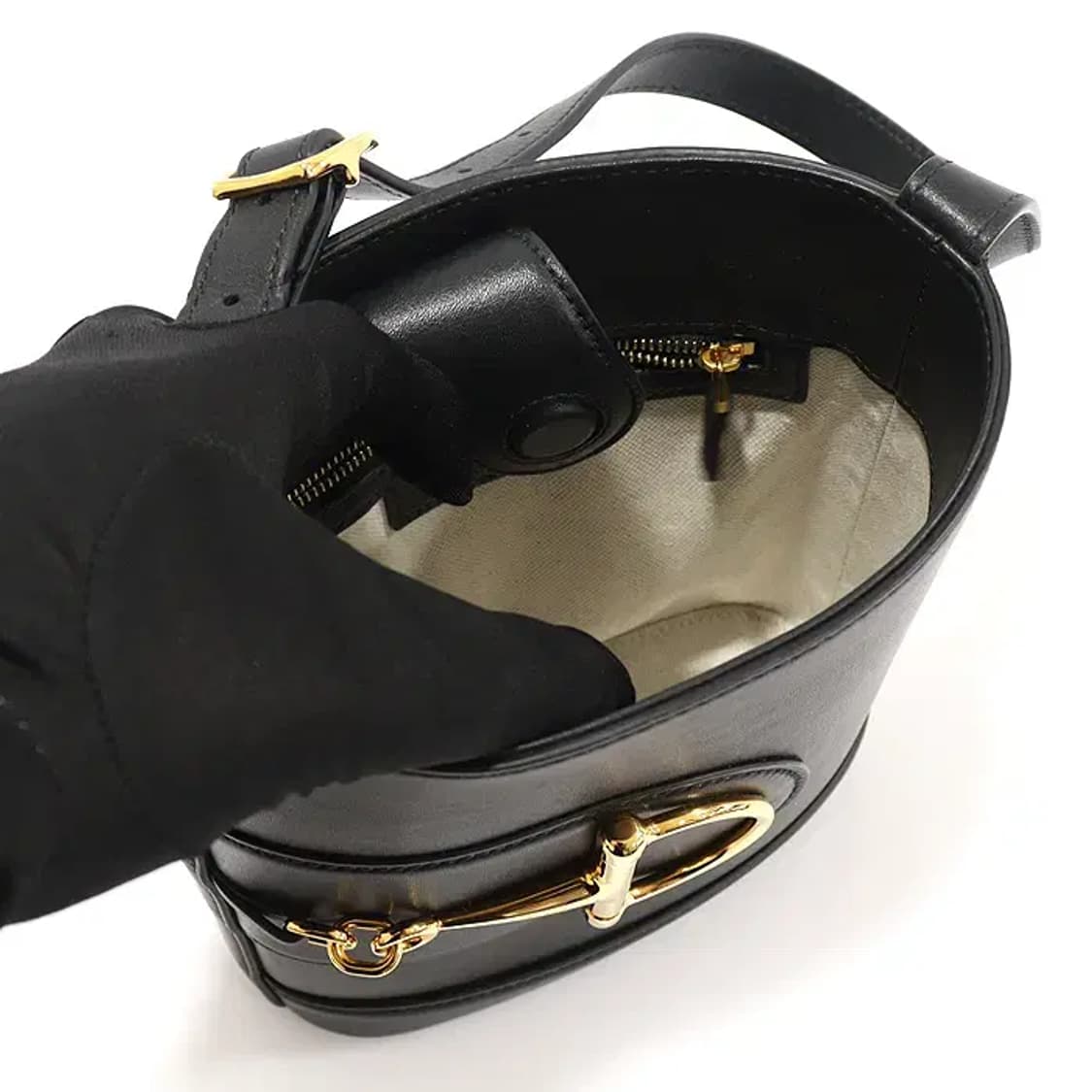 구찌 833665 홀스빗 구찌 73 스몰 버킷 숄더백 EP29363GU 상품이미지6