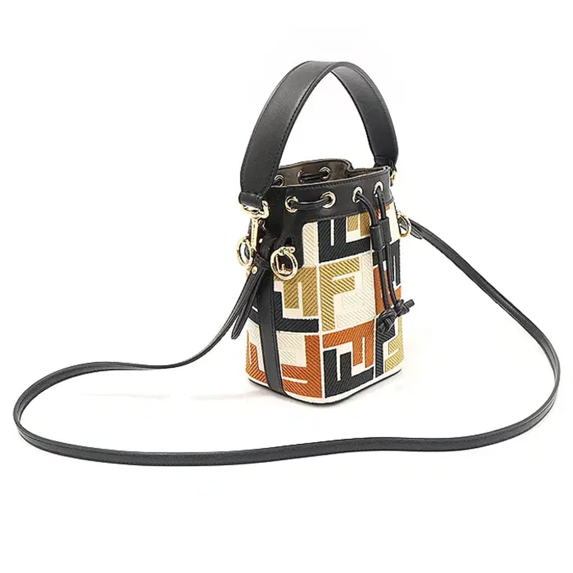 펜디 8BS010 FF로고 자수 몬트레조 미니 버킷 EP40043FD 상품이미지3