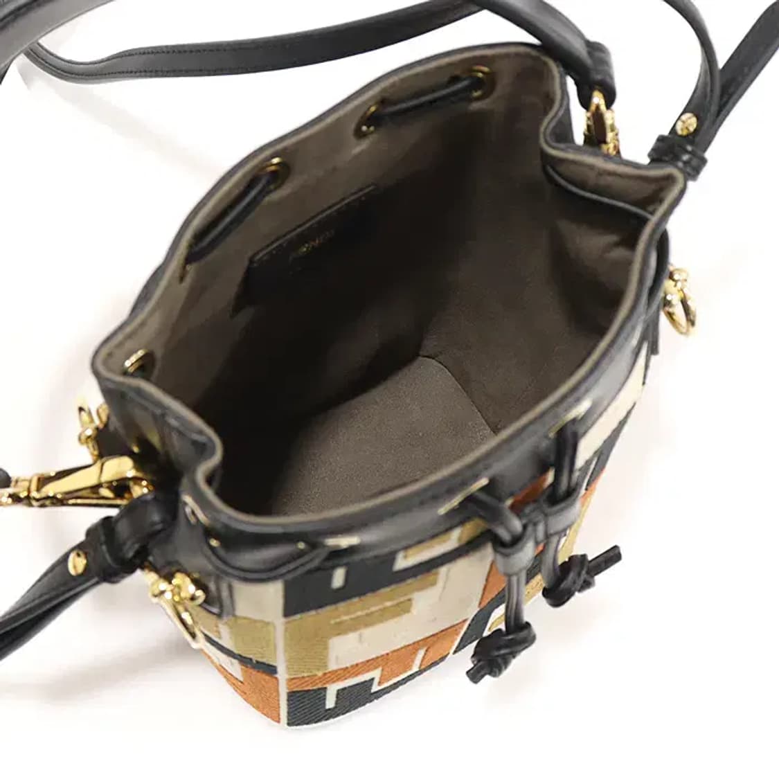 펜디 8BS010 FF로고 자수 몬트레조 미니 버킷 EP40043FD 상품이미지6