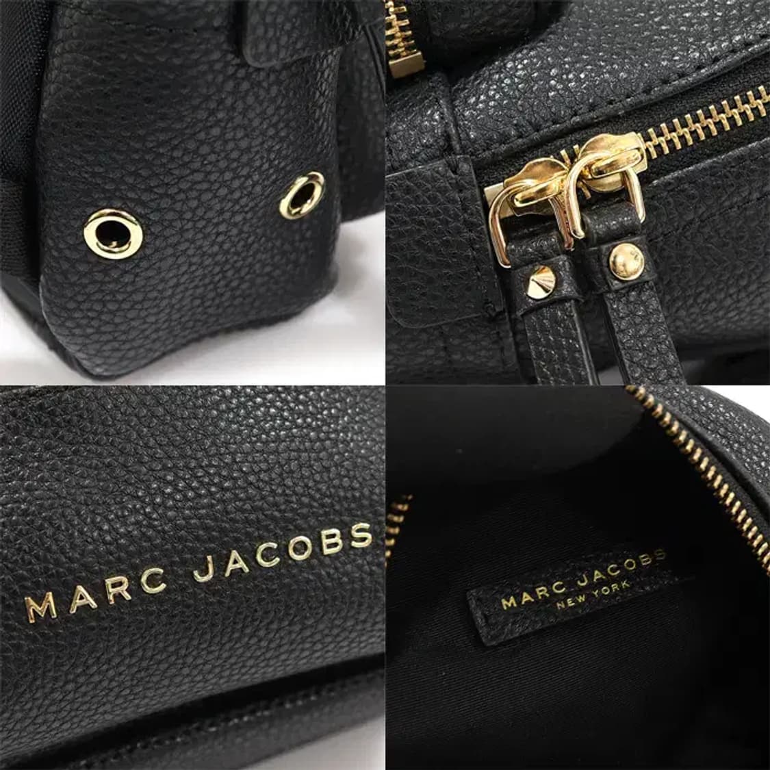 마크제이콥스 H302L01FA21 블랙 레더 미니 백팩 CO77719MJ 상품이미지7