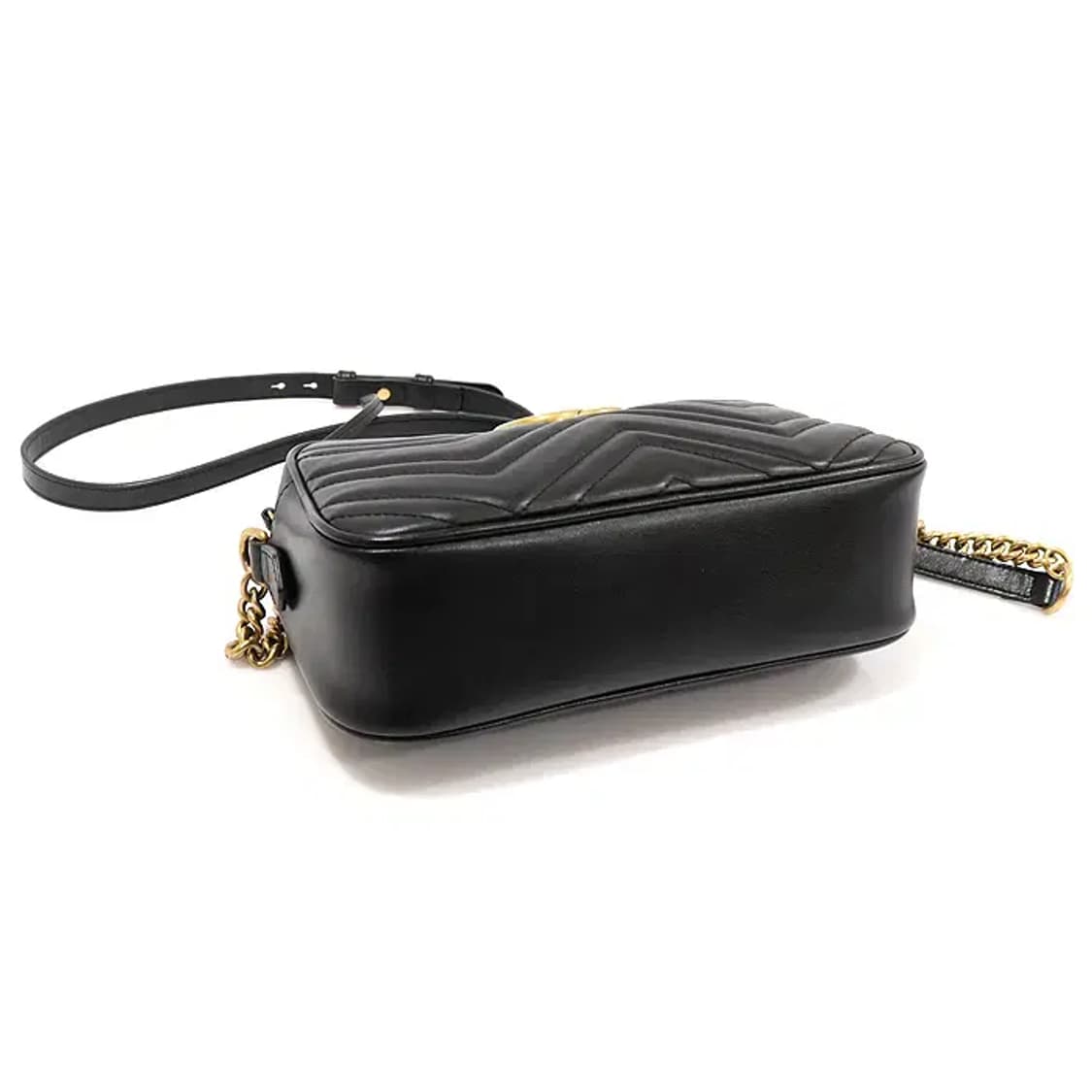 구찌 447632 블랙 GG 마몽 스몰 체인 숄더백 EP20414GU 상품이미지5