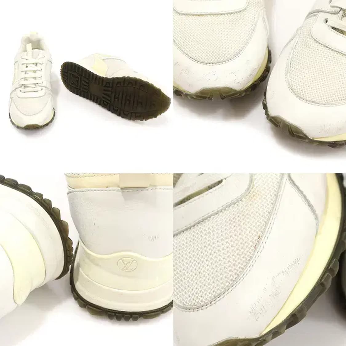 루이비통 1A1K07 화이트 런 어웨이 여성 스니커즈 CO70492LV 상품이미지5