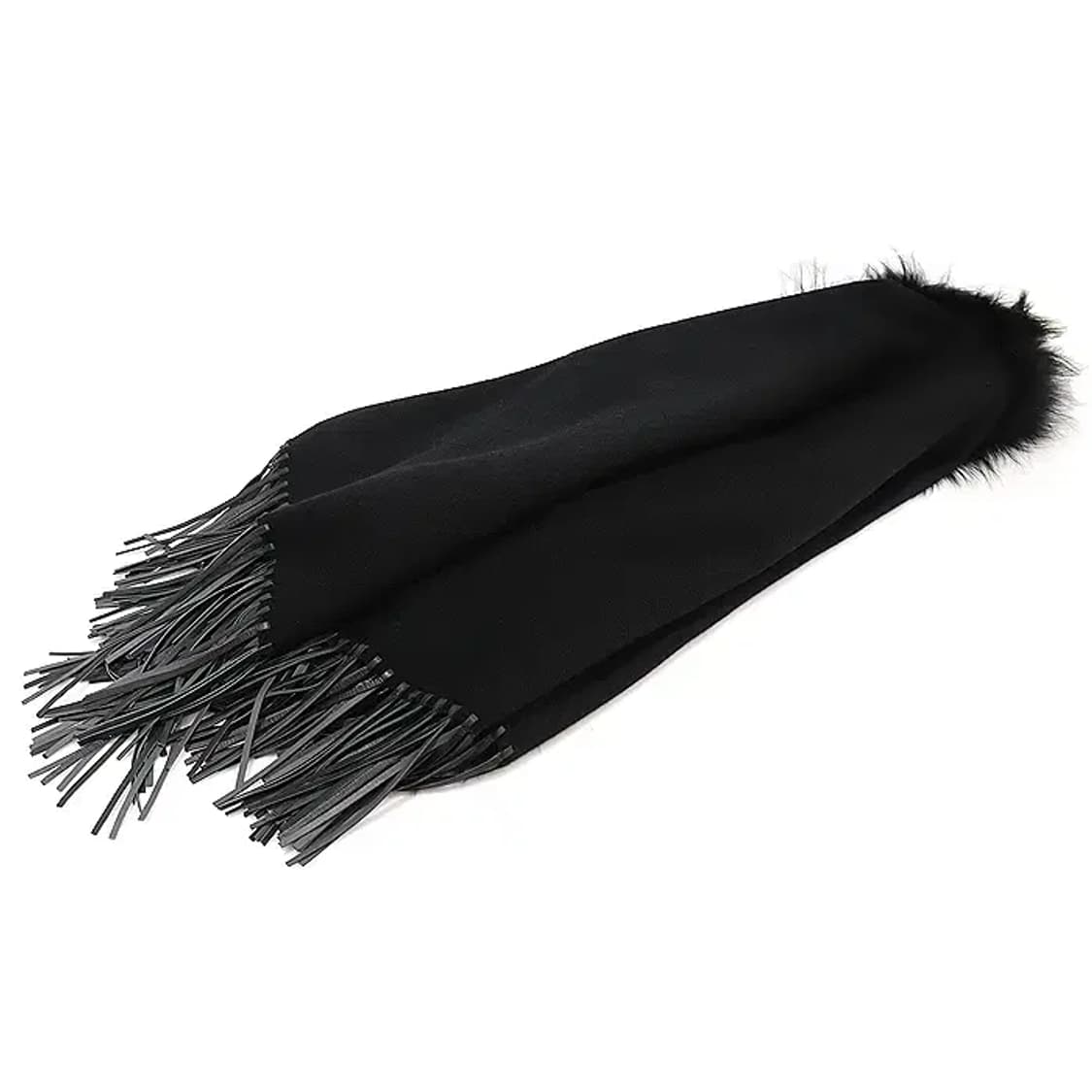 펜디 FVG494 울 캐시미어 폭스 퍼 판초 케이프 CO76920FD 상품이미지7