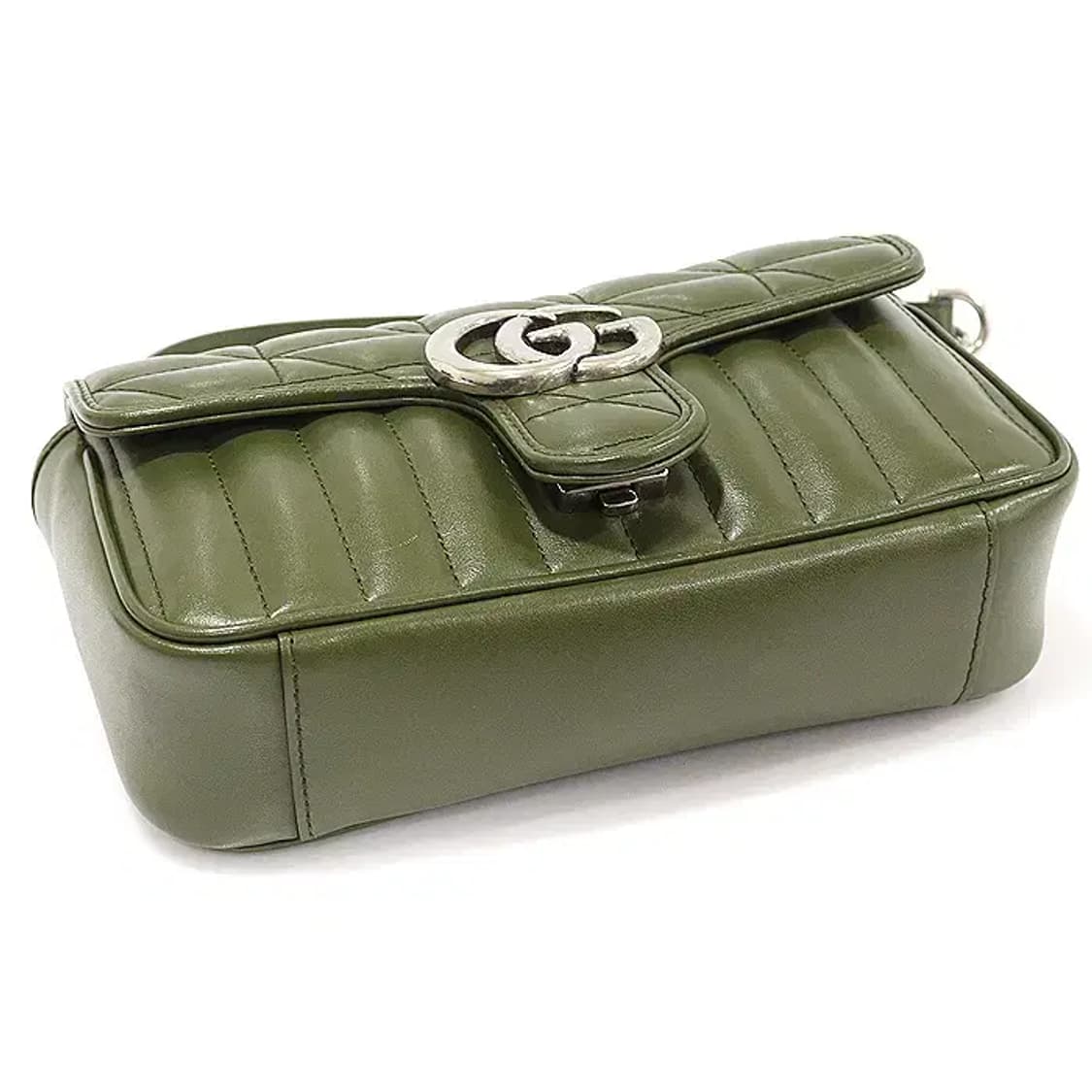 구찌 446744 마틀라세 레더 GG 마몽 미니 숄더백 EP69792GU 상품이미지5