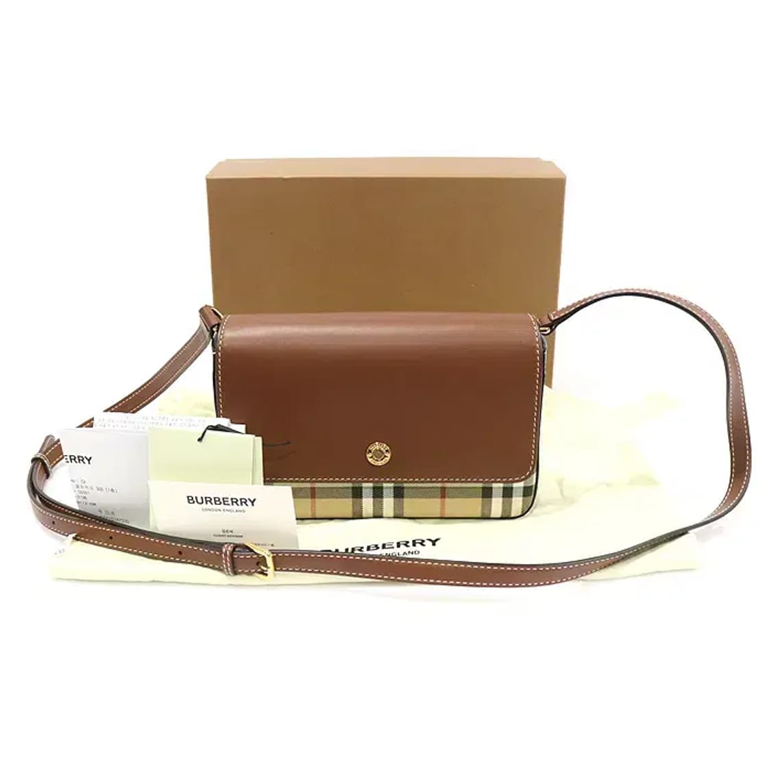 버버리 80580041 빈티지 체크 뉴햄프셔 크로스백 EP20788BU 상품이미지2
