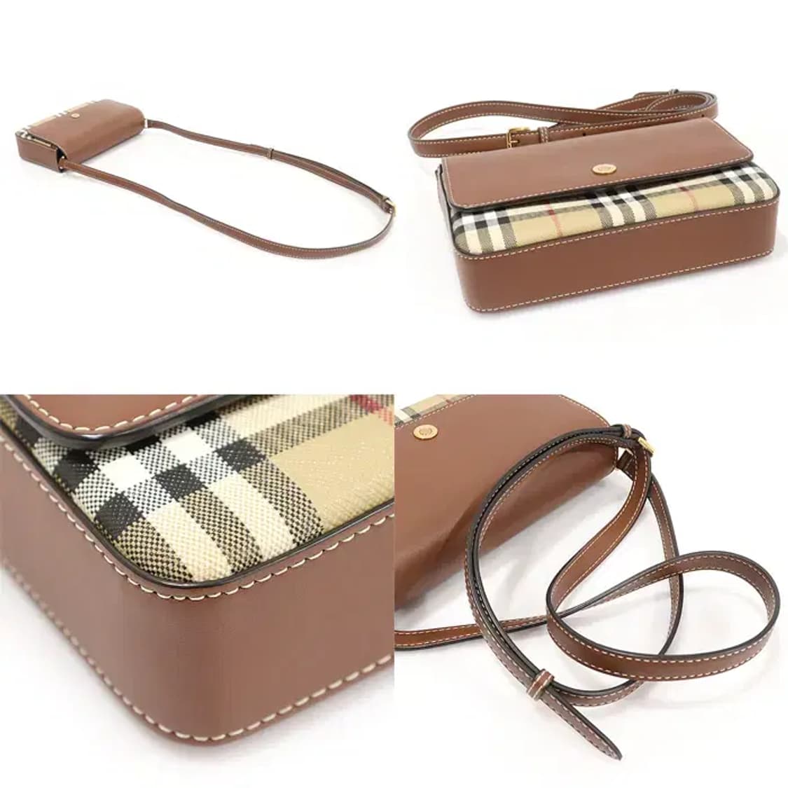 버버리 80580041 빈티지 체크 뉴햄프셔 크로스백 EP20788BU 상품이미지5