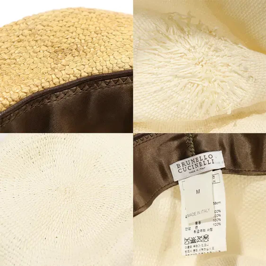 루넬로 쿠치넬리 BCMCAP99223 페도라 모자 M CO14398ETC 상품이미지7