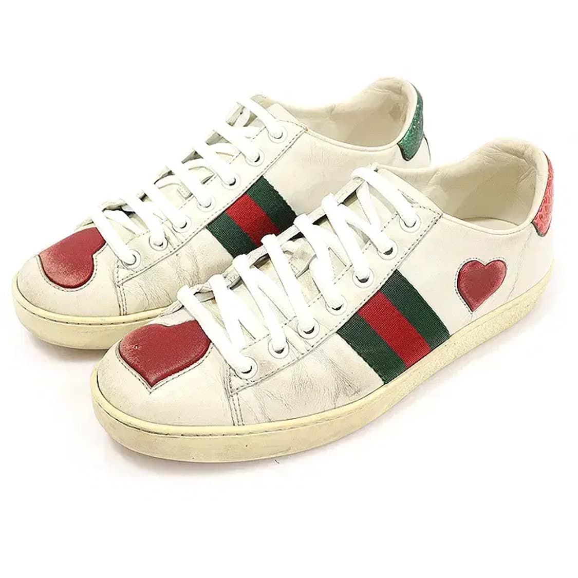 구찌 435638 하트 자수 에이스 여성 스니커즈 37 CO79201GU 상품이미지2