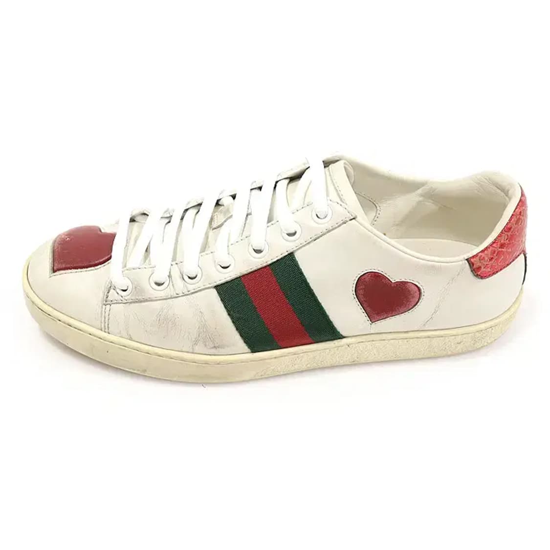 구찌 435638 하트 자수 에이스 여성 스니커즈 37 CO79201GU 상품이미지3