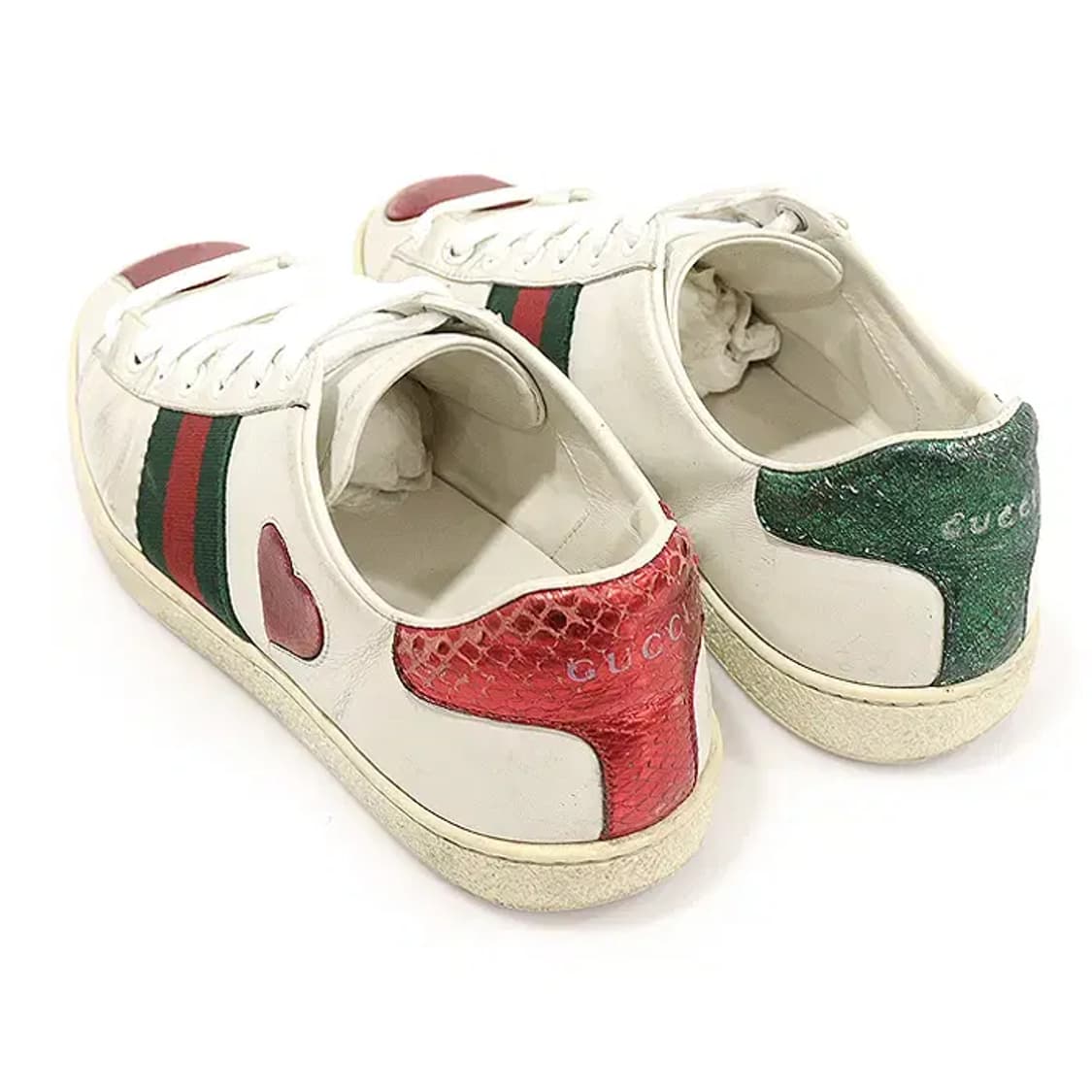 구찌 435638 하트 자수 에이스 여성 스니커즈 37 CO79201GU 상품이미지4