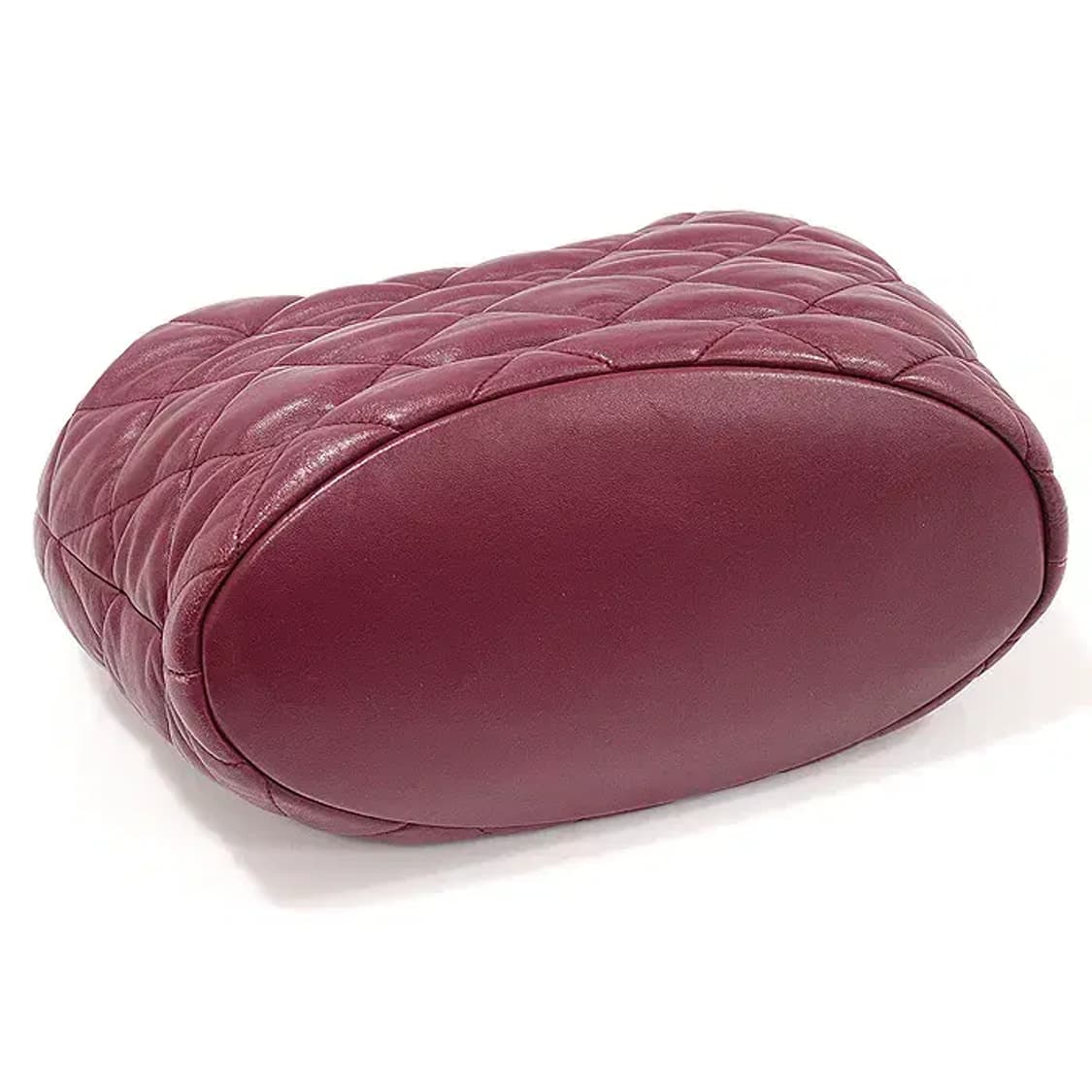 페라가모  21 E974 버건디 나파 퀄팅 버킷 숄더백 EP84110FE 상품이미지4