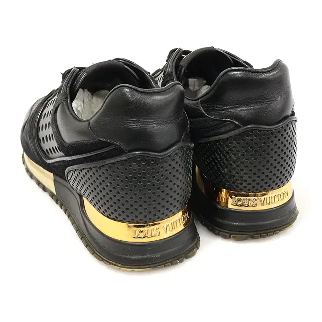 루이비통 블랙 퍼포레이티드 런 어웨이 여성 스니커즈 CO29618LV 상품이미지4