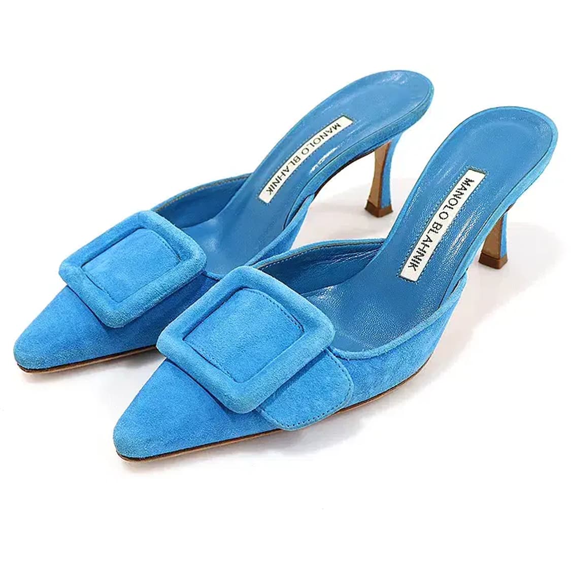 마놀로블라닉 블루 스웨이드 MAYSALE 뮬 여성샌들 CO10952ETC 상품이미지2