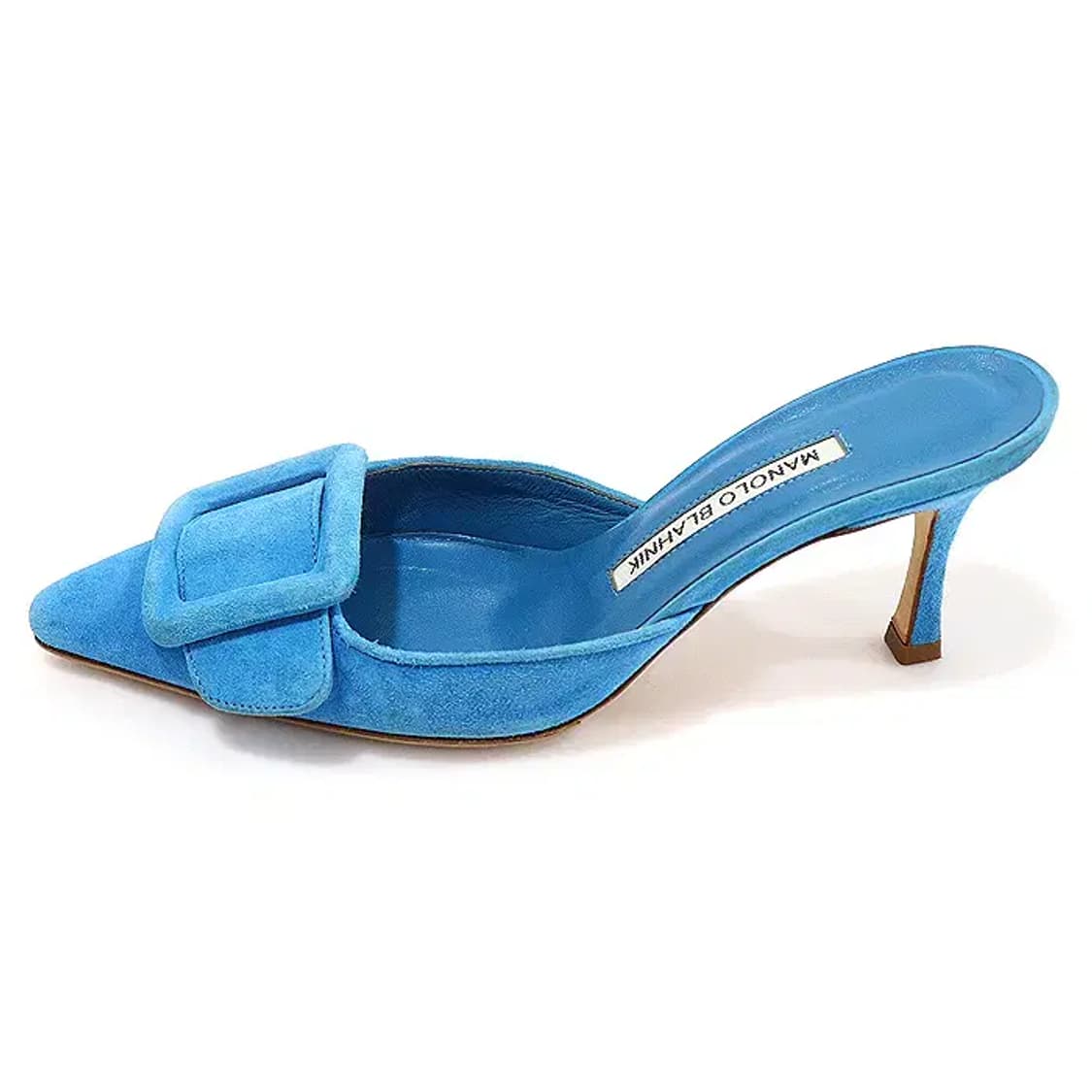 마놀로블라닉 블루 스웨이드 MAYSALE 뮬 여성샌들 CO10952ETC 상품이미지3
