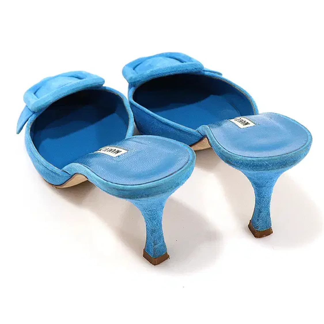 마놀로블라닉 블루 스웨이드 MAYSALE 뮬 여성샌들 CO10952ETC 상품이미지4