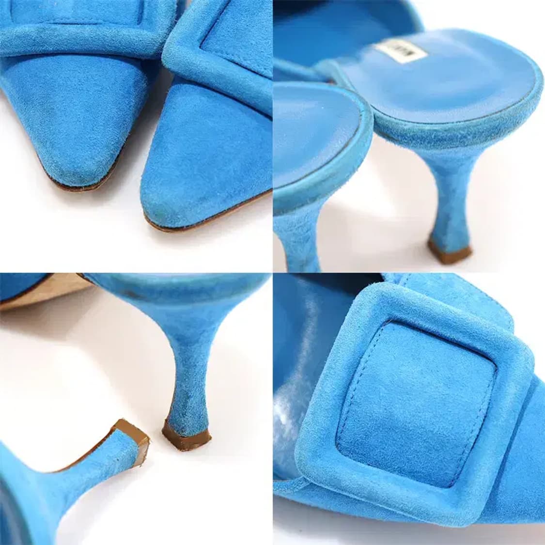 마놀로블라닉 블루 스웨이드 MAYSALE 뮬 여성샌들 CO10952ETC 상품이미지6