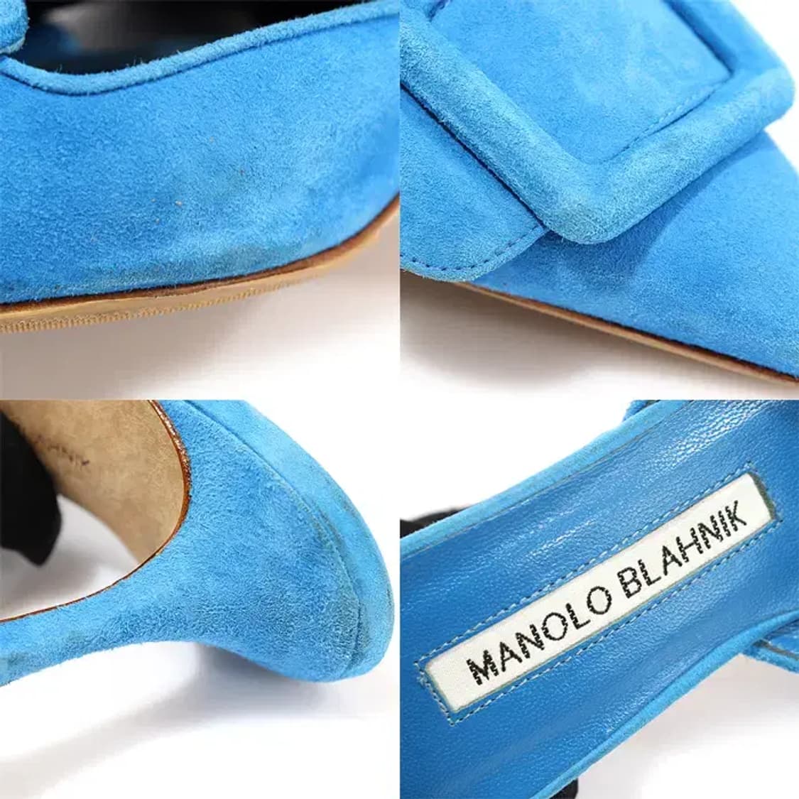 마놀로블라닉 블루 스웨이드 MAYSALE 뮬 여성샌들 CO10952ETC 상품이미지7