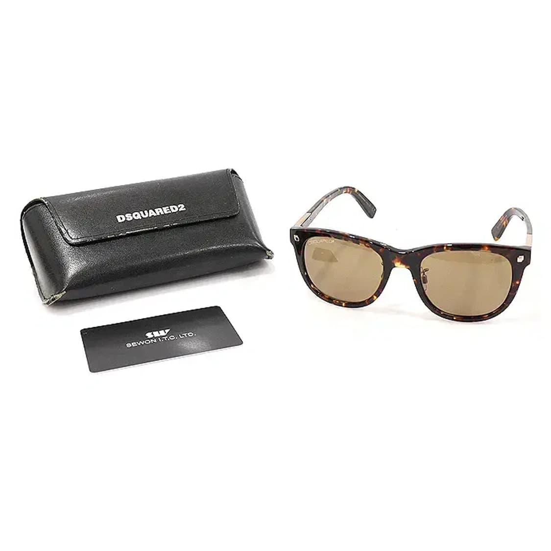 디스퀘어드2 DQ9155 레오파드 프레임 선글라스 CO38049ETC 상품이미지2