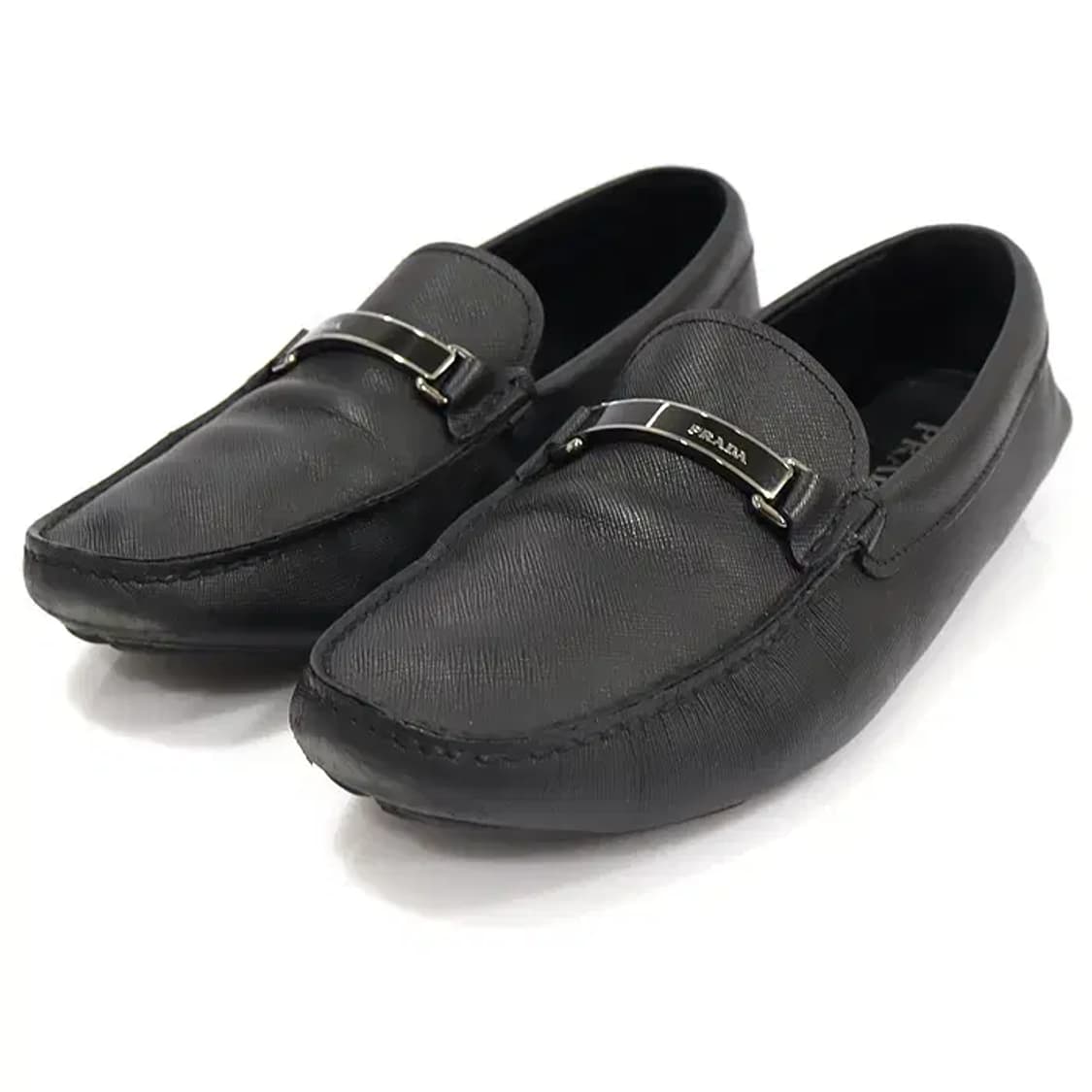 프라다 2DD159 블랙 사피아노 드라이빙 슈즈 로퍼 EP22764PR 상품이미지3